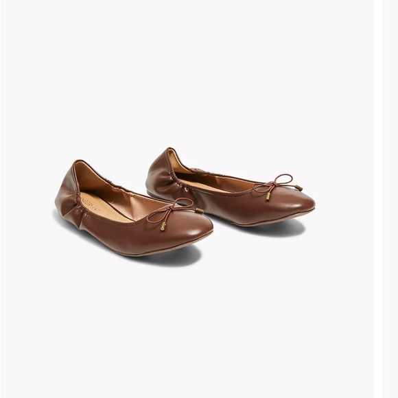 Lane Bryant Shoes - LANE BRYANT NWT Women’s Size 9 Brown Bakker Flats Dream Cloud Bow